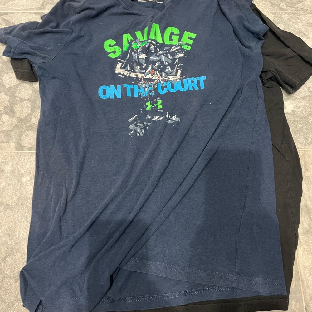 BUNDLE: Athletic Wear bundle of 6 boys shirts, size Large
